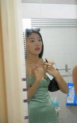 ��ѡ������Ʒ NO.1332 һʼ������Ʒ ҹ����ɫ��ȹ��Ů part1_��˿��