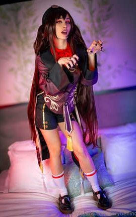 Aery Tiefling - Hu Tao