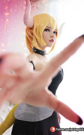 Potato Godzilla Bowsette